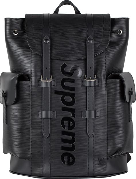 louis vuitton supreme backpack price|louis vuitton supreme black backpack.